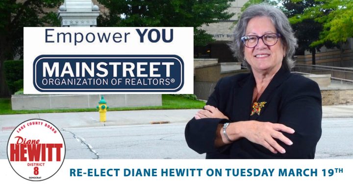 Hewitt Supported By Mainstreet Organization of REALTORS® Political Action Committee